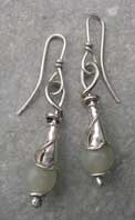 Serpentine earrings