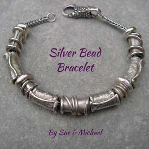 Silver-bead-bracelet-B301