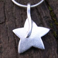 silver star pendant